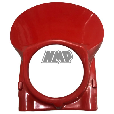 Frontal porta farol / carenagem MACAL EC 50 ENDURO / JUNIOR / TT / vermelho - HP
